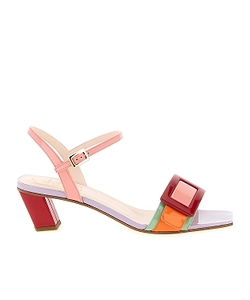 Roger Vivier Belle Vivier Buckled Heeled Sandals