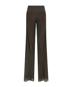 Rick Owens High-Waist Straight-Leg Trousers