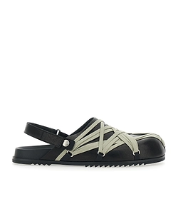 Rick Owens Granola Lace-Up Mules