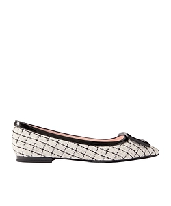 Roger Vivier Gommettine Tweed Ballerinas