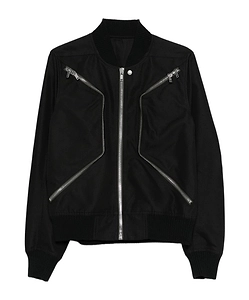 Rick Owens Long-Sleeved Zip-Up Jacket