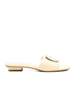 Round-Toe Flat Slippers