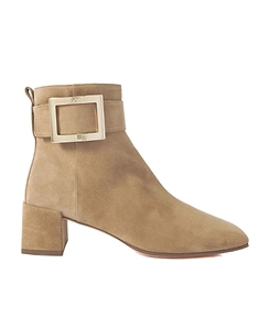 So Vivier Buckle Short Boots