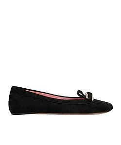 Virgule Ballerinas In Suede