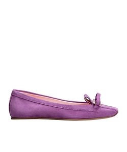 Virgule Ballerinas In Suede