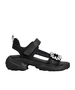 Roger Vivier Viv On The Run Embellished Flat Sandals