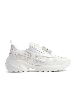 Viv On The Run Lace-Up Mesh Sneakers