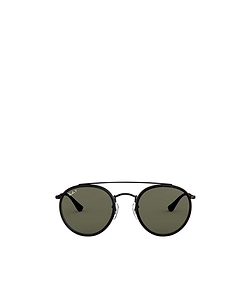 Ray-Ban Round Double Bridge Polarised Sunglasses