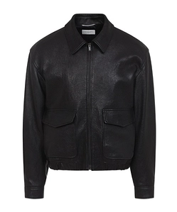 Saint Laurent Zip-Up Short Jacket