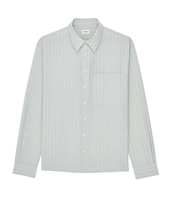 Saint Laurent Striped Button-Up Shirt