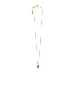 Saint Laurent Strawberry Chained Necklace