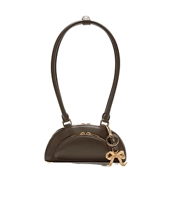 Self-Portrait Leather Mini Shoulder Bag