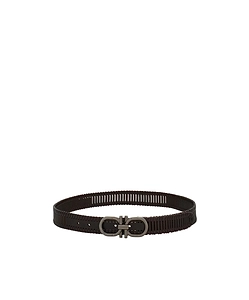 Ferragamo Eyewear Woven Gancini Belt
