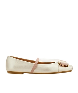 Ballet Flat With Vara Buckle