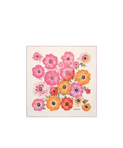 Anemone Printed Silk Scarf