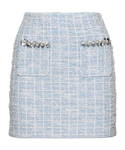 Checked Skirt