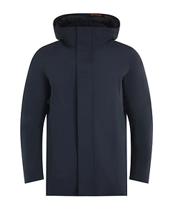 Rrd Color Detachable Hooded Coat