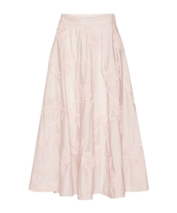 Rotate Flower Maxi Skirt