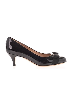 Black Bow High Heels