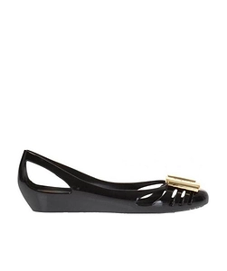 Black Jelly Ballet Shoes