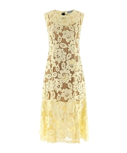Self-Portrait Crochet Lace Midi Dress