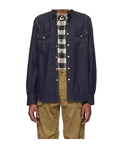 Ralph Lauren Rrl Waffle-Knit Henley Shirt