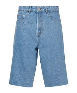 Logo Denim Shorts