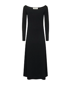 Off-The-Shoulder Knitted Dress