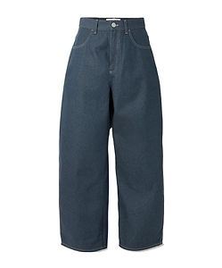 High-Rise Barrel-Leg Jeans