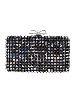 Crystal-Decorated Mini Clutch