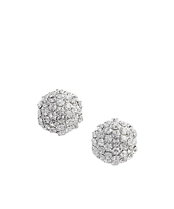 Self-Portrait Embellished Flower Earrings