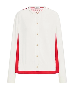 Crew-Neck Cardigan