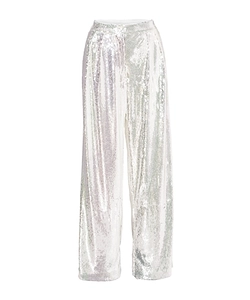 Rotate Low Waist Wide Leg Pants