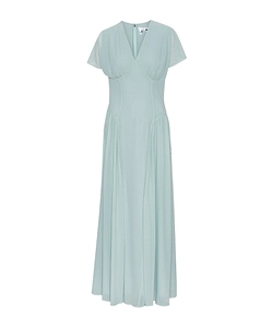 Rotate Maxi V-Neck Dress