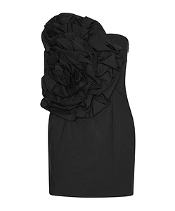 Rotate Floral Accent Mini Dress
