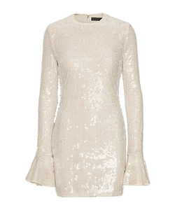 Rotate Sequin Embellished L/S Mini Dress