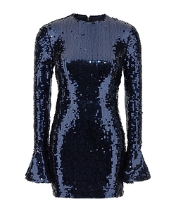 Rotate Sequin Embellished Mini Dress