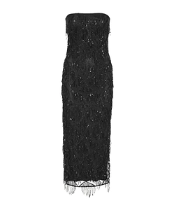 Rotate Sequinned Midi Tube Dress