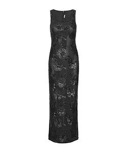 Rotate Sequins Embellished Fitted Maxi Dress