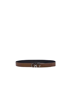 Gancini Buckle Double-Sided Belt
