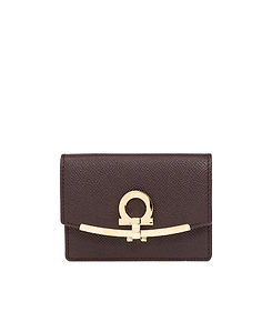 Gancini-Fastening Purse