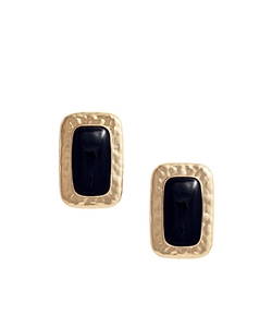 Self-Portrait Large Mottled Earrings
