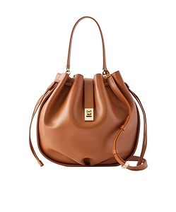 Hug Leather Shoulder Bag