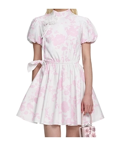Floral Print Mini Dress