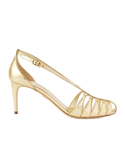 Lilie Leather High-Heeled Sandals