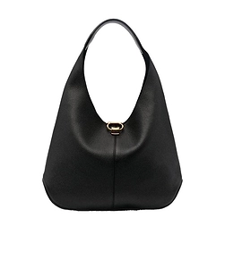 Logo Grain Handbag