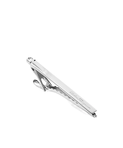 Ferragamo Logo Engraved Tie Clip