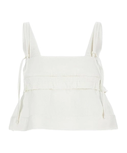 Sleeveless Denim Overalls