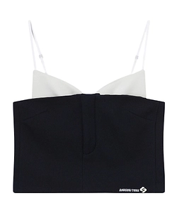 Shushu/Tong Bow-Back Sleeveless Knit Top