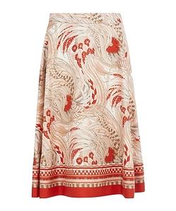 Printed Long Skirt